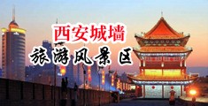 美女自慰喷水双管齐下中国陕西-西安城墙旅游风景区